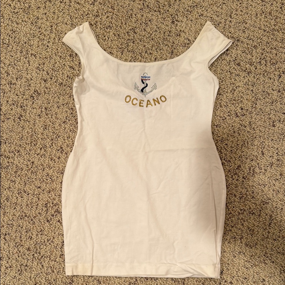 Oceano White Women's Top size 46
